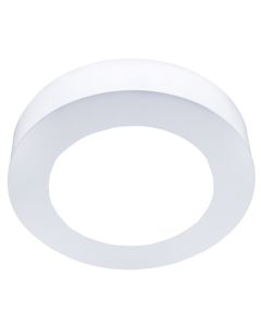 LED Downlight Slim Pro - Aigi Strilo - Opbouw Rond 6W - Helder/Koud Wit 6000K - Mat Wit - Kunststof