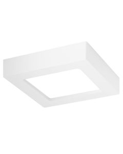 LED Downlight Slim Pro - Aigi Strilo - Opbouw Vierkant 6W - Helder/Koud Wit 6000K - Mat Wit - Kunststof 