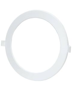 LED Downlight - Smart LED - Wifi LED - Slimme LED - Aigi Zumba - 18W - Helder/Koud Wit 6500K - Inbouw Rond - Mat Wit - Aluminium - Ø220mm