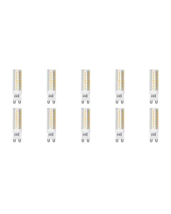 LED Lamp 10 Pack - Aigi - G9 Fitting - 4.8W - Warm Wit 3000K | Vervangt 40W