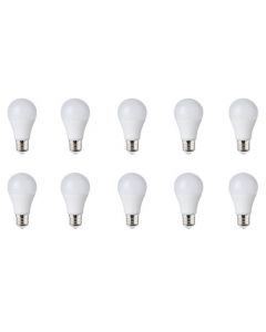 LED Lamp 10 Pack - E27 Fitting - 10W Dimbaar - Helder/Koud Wit 6400K