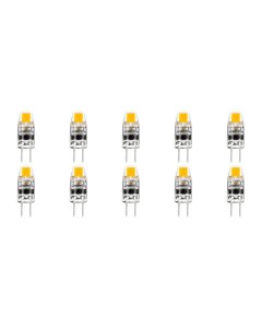 LED Lamp 10 Pack - G4 Fitting - Dimbaar - 2W - Natuurlijk Wit 4000K | Vervangt 20W