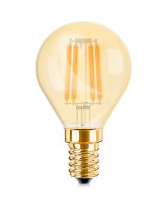 LED Lamp - Kaarslamp - Filament - E14 Fitting - 6W Dimbaar - Warm Wit 2700K