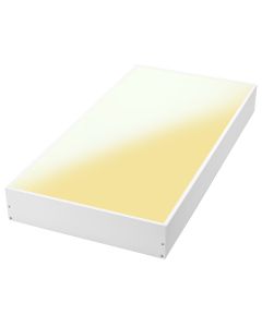 LED Paneel 60x60 - Velvalux Lumis - Aanpasbare Kleur CCT - 40W - Opbouw - Vierkant - Wit - Flikkervrij