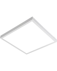 LED Paneel - 60x60 Helder/Koud Wit 6400K - 45W Opbouw Vierkant - Mat Wit - Flikkervrij