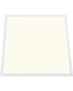 LED Paneel - Aigi - 60x60 Natuurlijk Wit 4000K - 50W Inbouw Rechthoek - Mat Wit - Aluminium