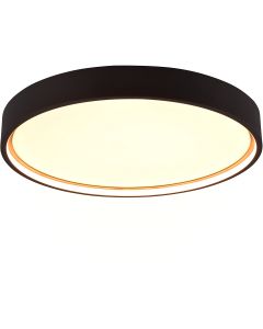 LED Plafondlamp - Plafondverlichting - Trion Coman - 29W - Natuurlijk Wit 4000K - Rond - Mat Wit - Kunststof