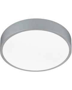 LED Plafondlamp - Plafondverlichting - Trion Wilson - 28W - Aanpasbare Kleur - Dimbaar - Rond - Mat Titaan - Aluminium