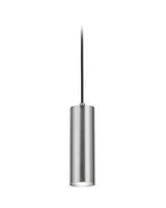 LED Railverlichting - Hanglamp - Trion Dual Monla - 2 Fase - GU10 Fitting - Rond - Mat Nikkel - Aluminium