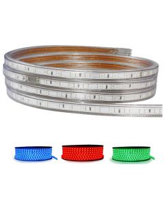 LED Strip RGB - 5 Meter - Dimbaar - IP65 Waterdicht 5050 SMD 230V