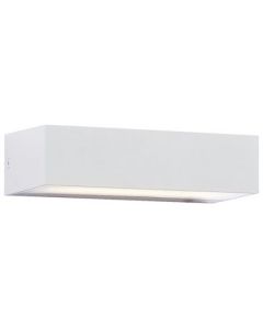 LED Tuinverlichting - Tuinlamp - Andina - Wand - 9W - Mat Wit - Kunststof