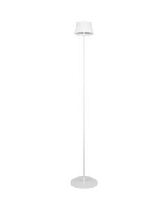 LED Vloerlamp - Trion Dimgo - 2W - Warm Wit 3000K - Rond - Mat Zwart - Kunststof