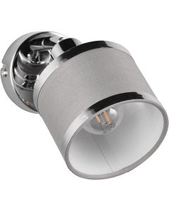 LED Plafondspot - Trion Bimm - E14 Fitting - 1-lichts - Rond - Antiek Nikkel - Aluminium