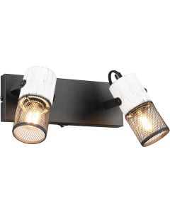 LED Plafondspot - Trion Bimm - E14 Fitting - 1-lichts - Rond - Antiek Nikkel - Aluminium