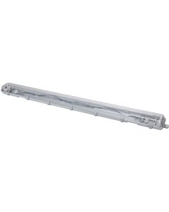 LED TL Armatuur T8 - Pragmi Housing Pro - 120cm Enkel - Waterdicht IP65