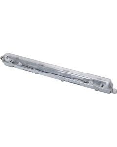 LED TL Armatuur T8 - Pragmi Housing Pro - 120cm Enkel - Waterdicht IP65