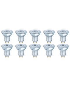 OSRAM - LED Spot 10 Pack - Parathom PAR16 927 36D - GU10 Fitting - Dimbaar - 5.5W - Warm Wit 2700K | Vervangt 50W