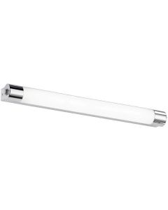 OSRAM - LED Wandlamp - Trion Kalian - 9W - Warm Wit 3000K - Rechthoek - Mat Chroom - Aluminium