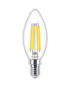 PHILIPS - LED Lamp Filament - Classic LEDCandle 827 B35 CL - E14 Fitting - 2W - Warm Wit 2700K | Vervangt 25W