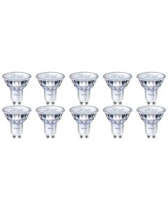 PHILIPS - LED Spot 10 Pack - SceneSwitch 827 36D - GU10 Fitting - Dimbaar - 1.5W-5W - Warm Wit 2200K-2700K | Vervangt 5W-50W