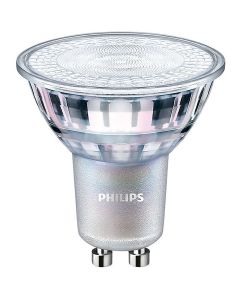 PHILIPS - LED Spot - MASTER 927 36D VLE DT - GU10 Fitting - Dimbaar - 3.7W - Warm Wit 2700K | Vervangt 35W