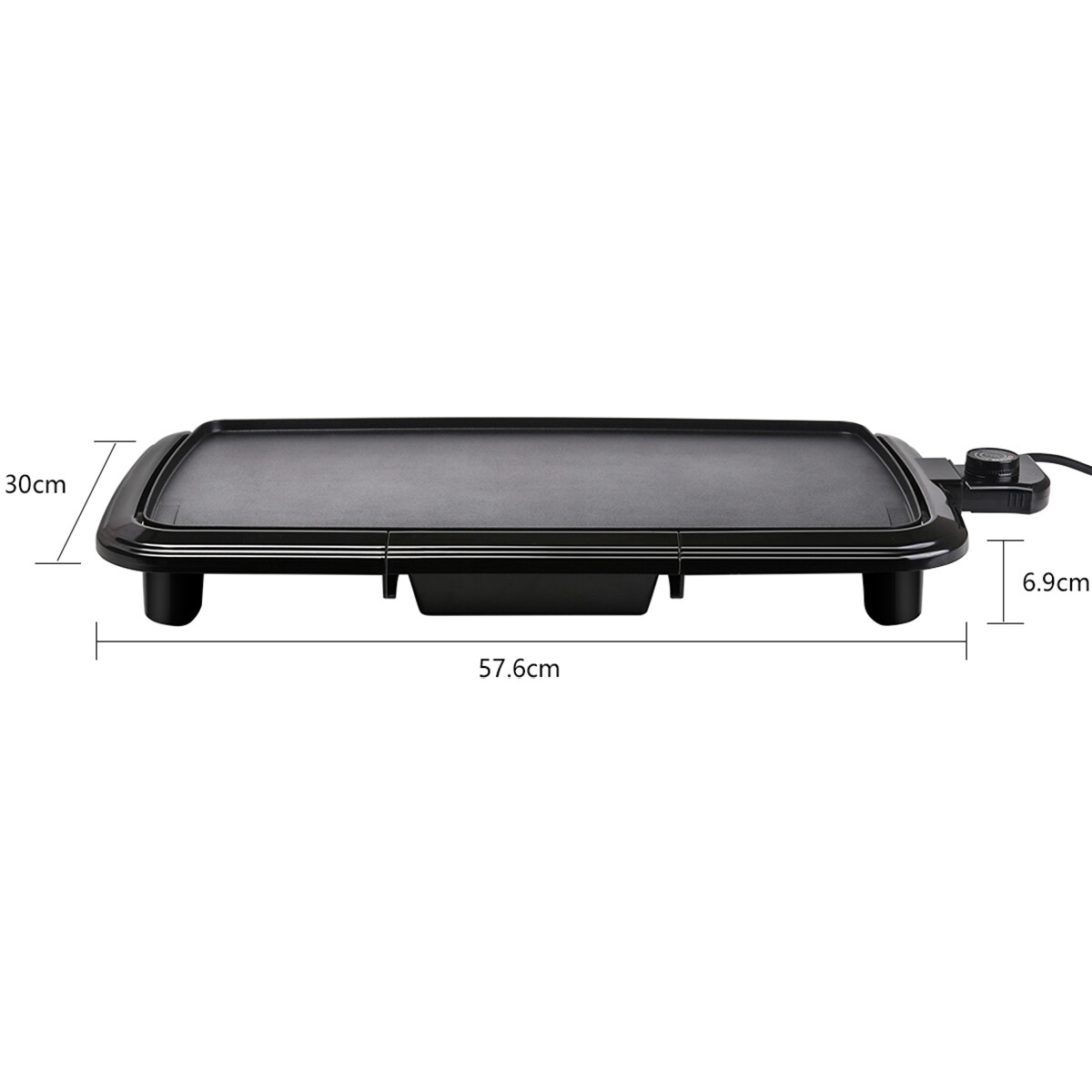 Plancha - Aigi Vrimo - 1800 Watt - Noir