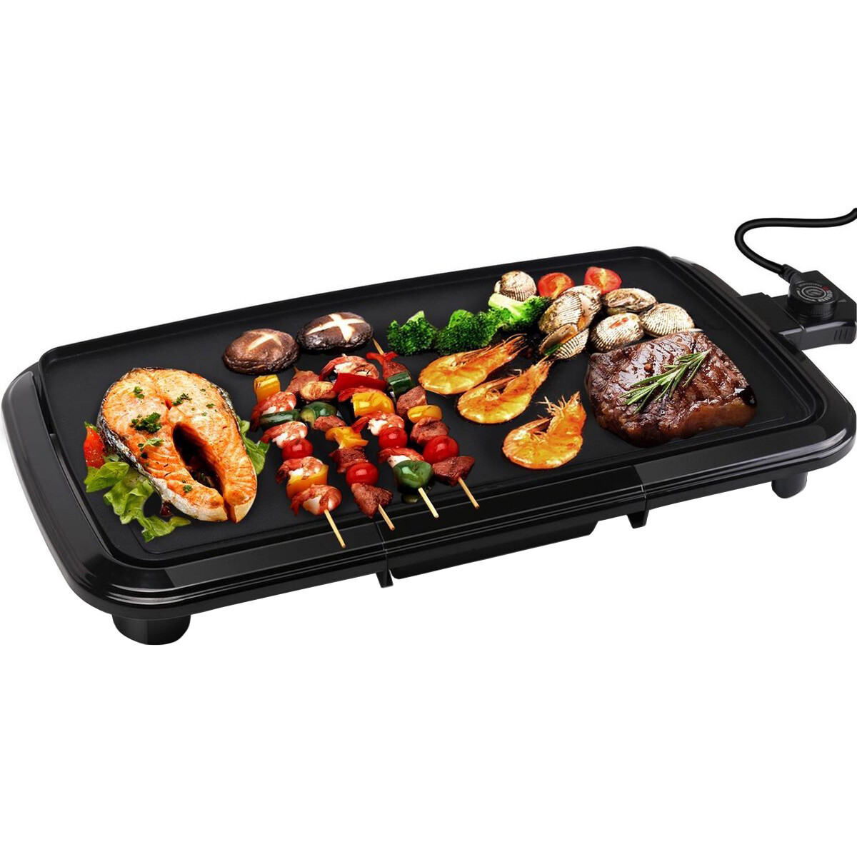 Plancha - Aigi Vrimo - 1800 Watt - Noir