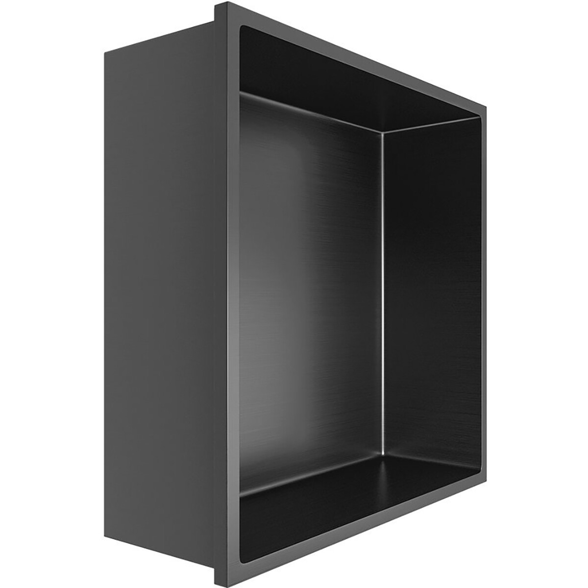 Niche encastrée - Leoni Nima - 30x30x10cm - Gris Gunmetal