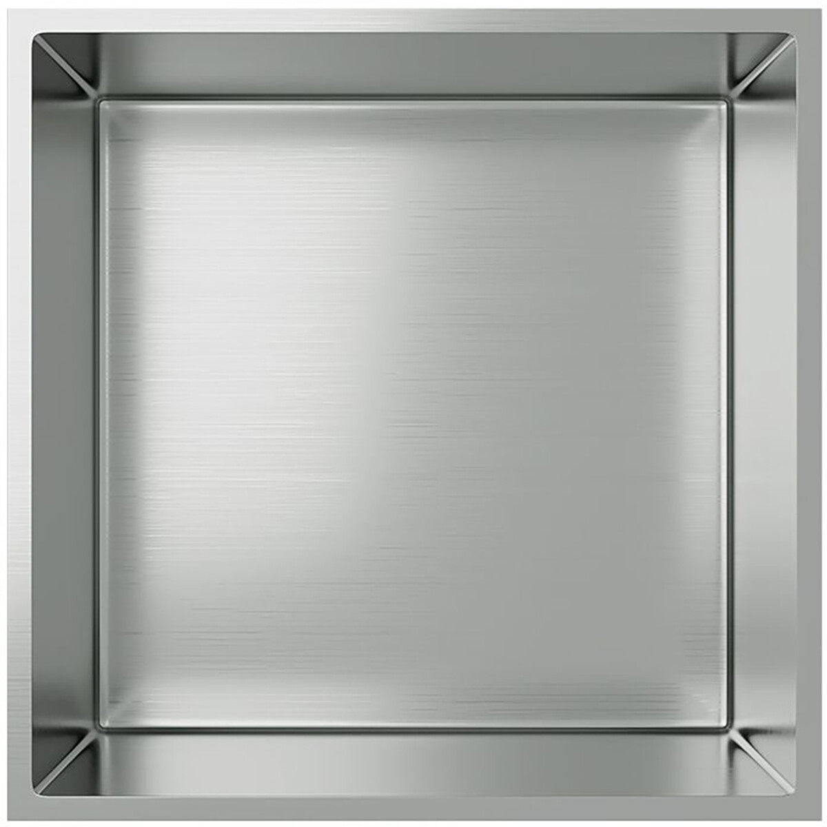 Niche encastrée - Leoni Nima - 30x30x10cm - Acier inoxydable