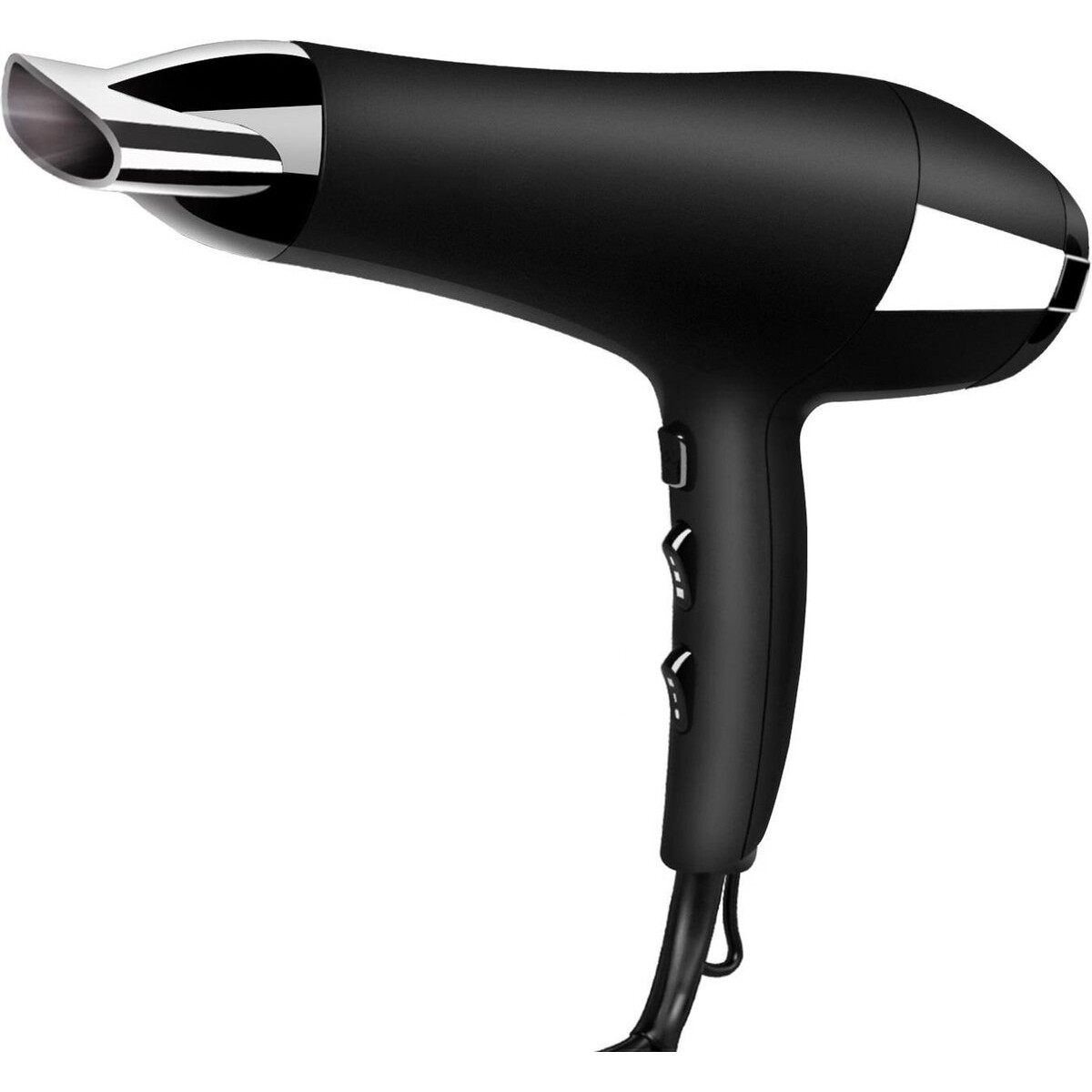 Sèche-cheveux ionique - Aigi Monia - Sèche-cheveux avec Diffuseur - 2400 Watt - Noir