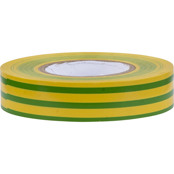 Ruban isolant - Yurga - Vert/Jaune - 20mmx20m