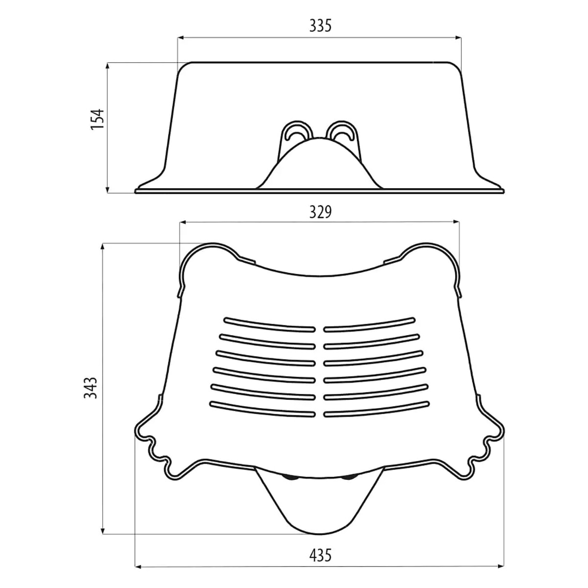 Marchepied pour enfants - Tabouret pour Enfants - Tabouret de toilette - Tabouret de Toilette - Tabouret d'Escabeau Antidérapant - Blanc