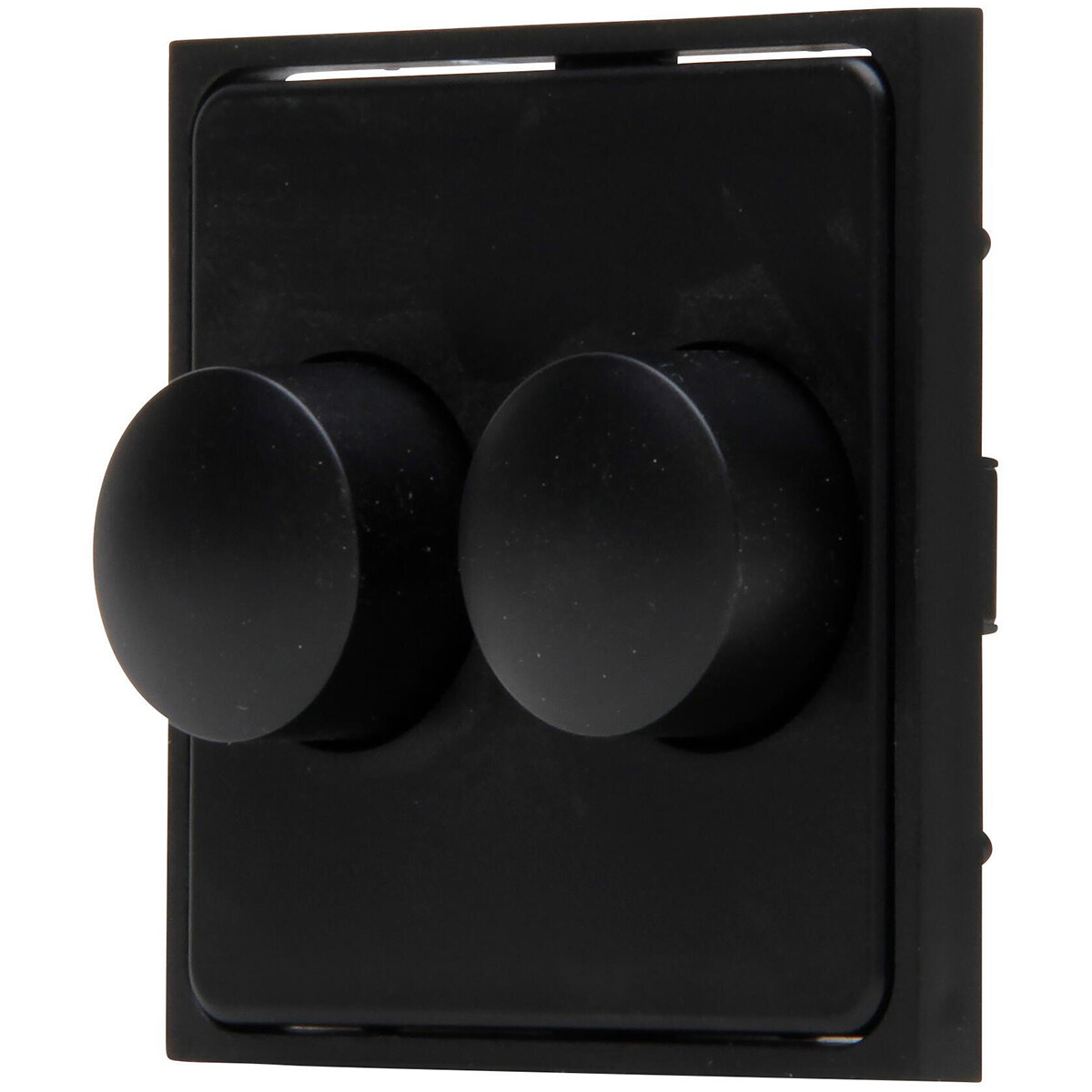 KOPP - Plaque centrale - Athenis HK07 - Double variateur (DUO) - Noir Mat