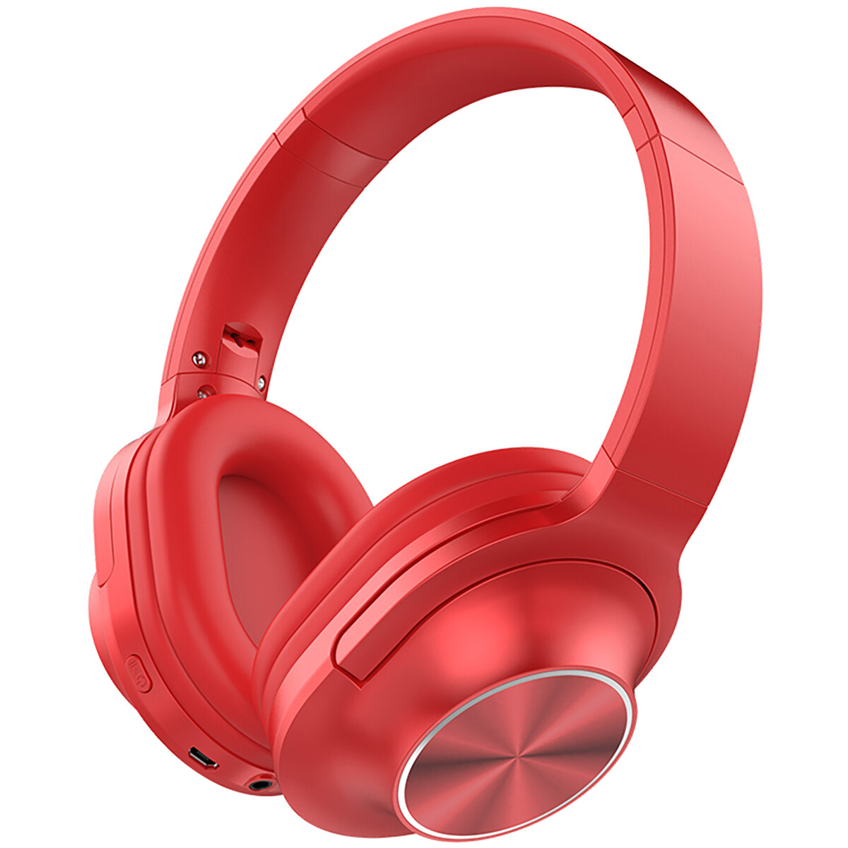 Casque audio - Aigi Moski - Sans Fil - Bluetooth - Sur l'Oreille - Rouge