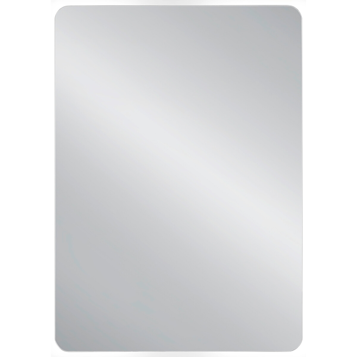 Miroir de salle de bains LED - Trion Elora - 18W - Couleur de lumière ajustable - Étanche aux Éclaboussures IP44 - Interrupteur On/Off - Rectangle - Ø60cm