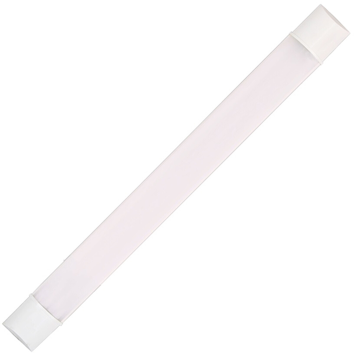 Luminaire LED - LED Réglette - Aigi Tynom - 30W - Blanc Froid 6000K - Mat Blanc - Plastique - 90cm