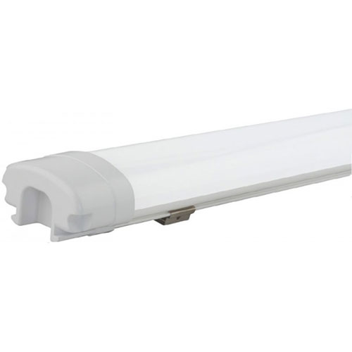 Réglette LED - Niha - 36W - Étanche IP65 - Blanc Froid 6400K - Plastique - 120cm