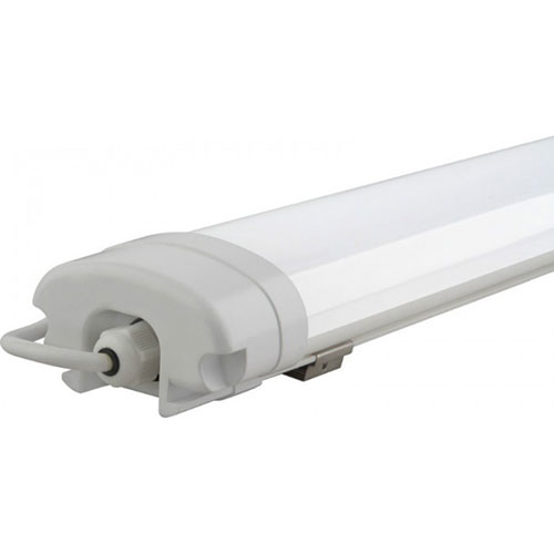 Réglette LED - Niha - 36W - Étanche IP65 - Blanc Froid 6400K - Plastique - 120cm