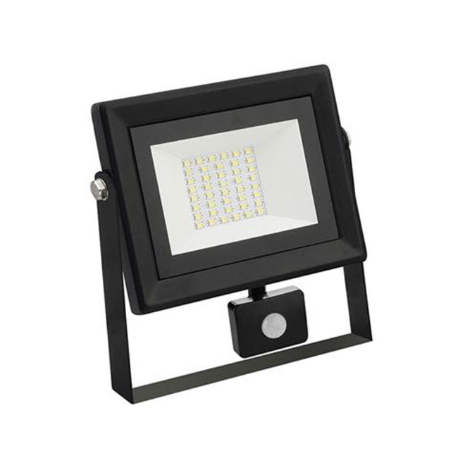 Projecteur LED 30 Watt avec Sensor - Pardus - Blanc Froid 6400K - Étanche IP65