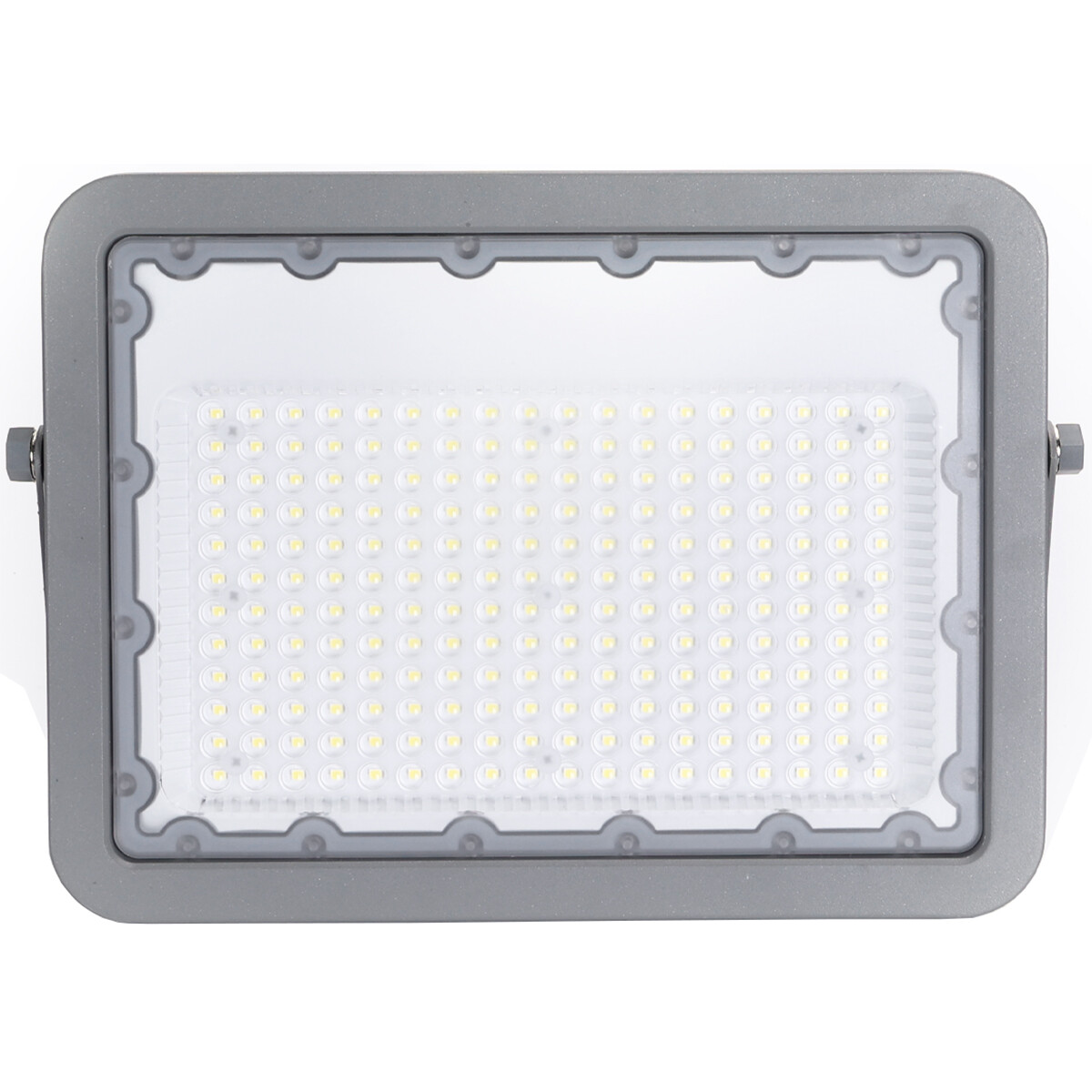 Projecteur LED - Aigi Zuino - 150 Watt - Blanc Froid 6500K - Étanche IP65 - Inclinable - Mat Gris - Aluminium