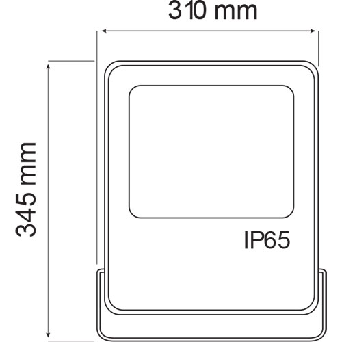 Projecteur LED 200 Watt - Blanc Froid 6400K - Étanche IP65