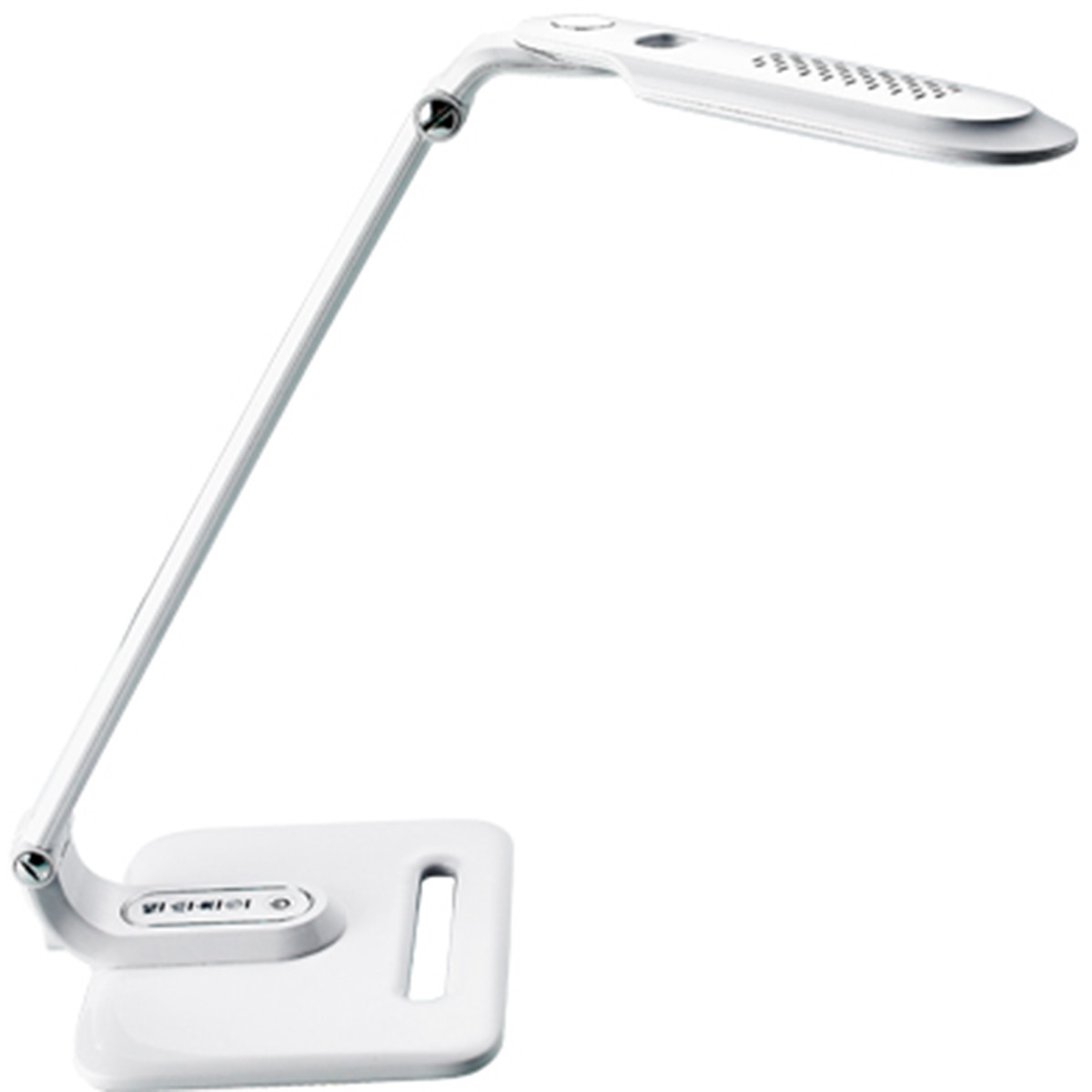 Lampe de bureau LED - Aigi Eindy - 8W - Blanc Neutre 5000K - Dimmable - Mat Blanc