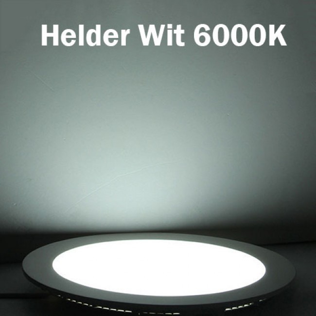 Pack Downlight LED 6 - en Saillie - 12W - Blanc Froid 6000K - Rond - Mat Blanc - Aluminium - Ø170mm