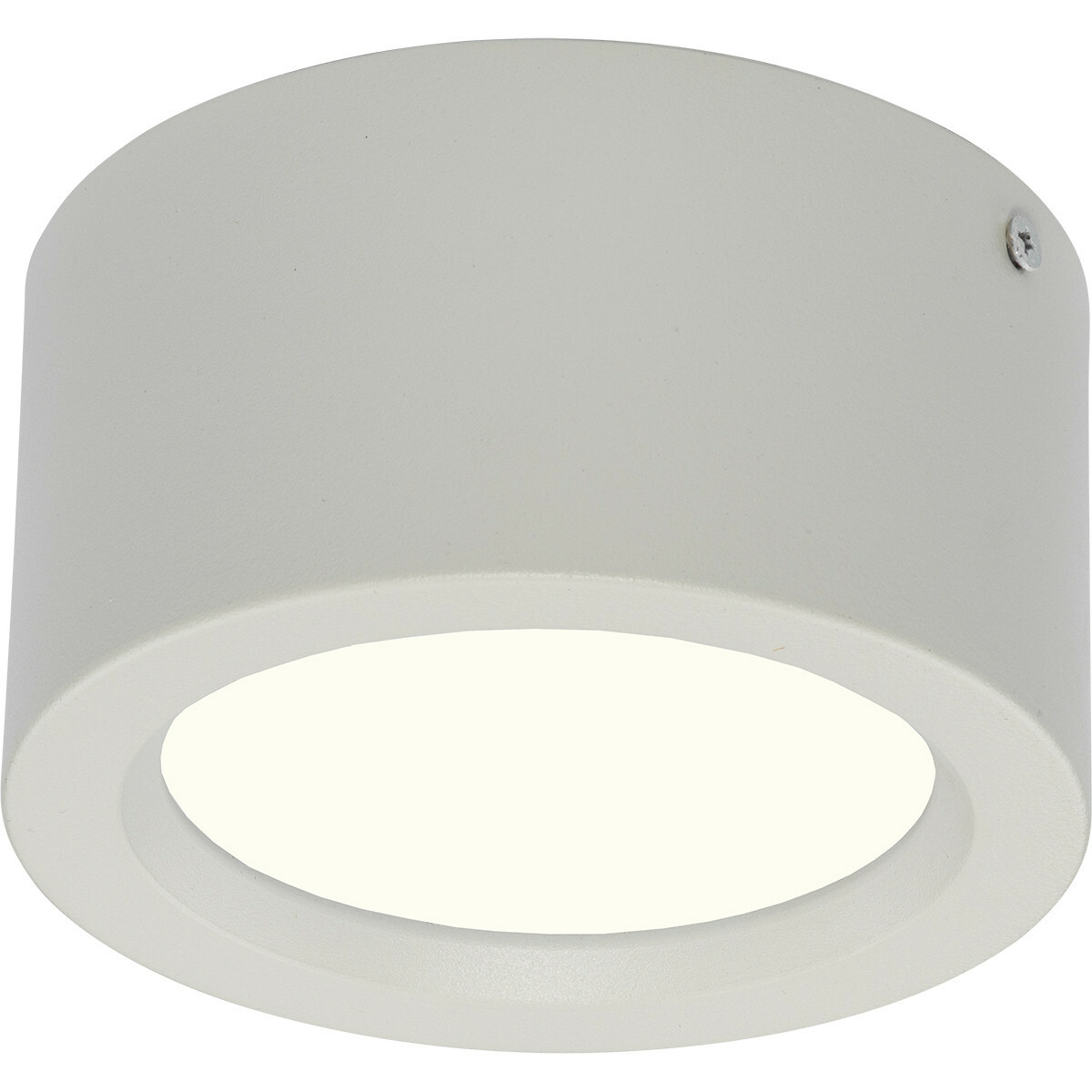 Pack Downlight LED 6 - En Saillie Rond Haut 10W - Blanc Neutre 4200K - Mat Blanc Aluminium - Ø140mm