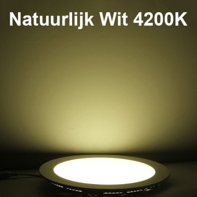 Pack Downlight LED 6 - En Saillie Rond Haut 10W - Blanc Neutre 4200K - Mat Blanc Aluminium - Ø140mm