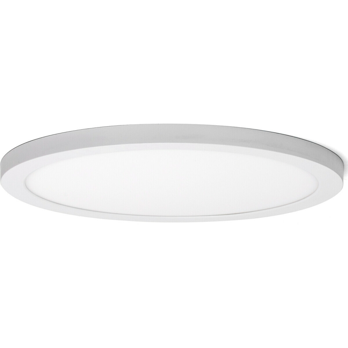 Downlight LED Pro - Aigi Foka - Encastré/Surface - Rond - 24W - Blanc Froid 6000K - Mat Blanc - Plastique