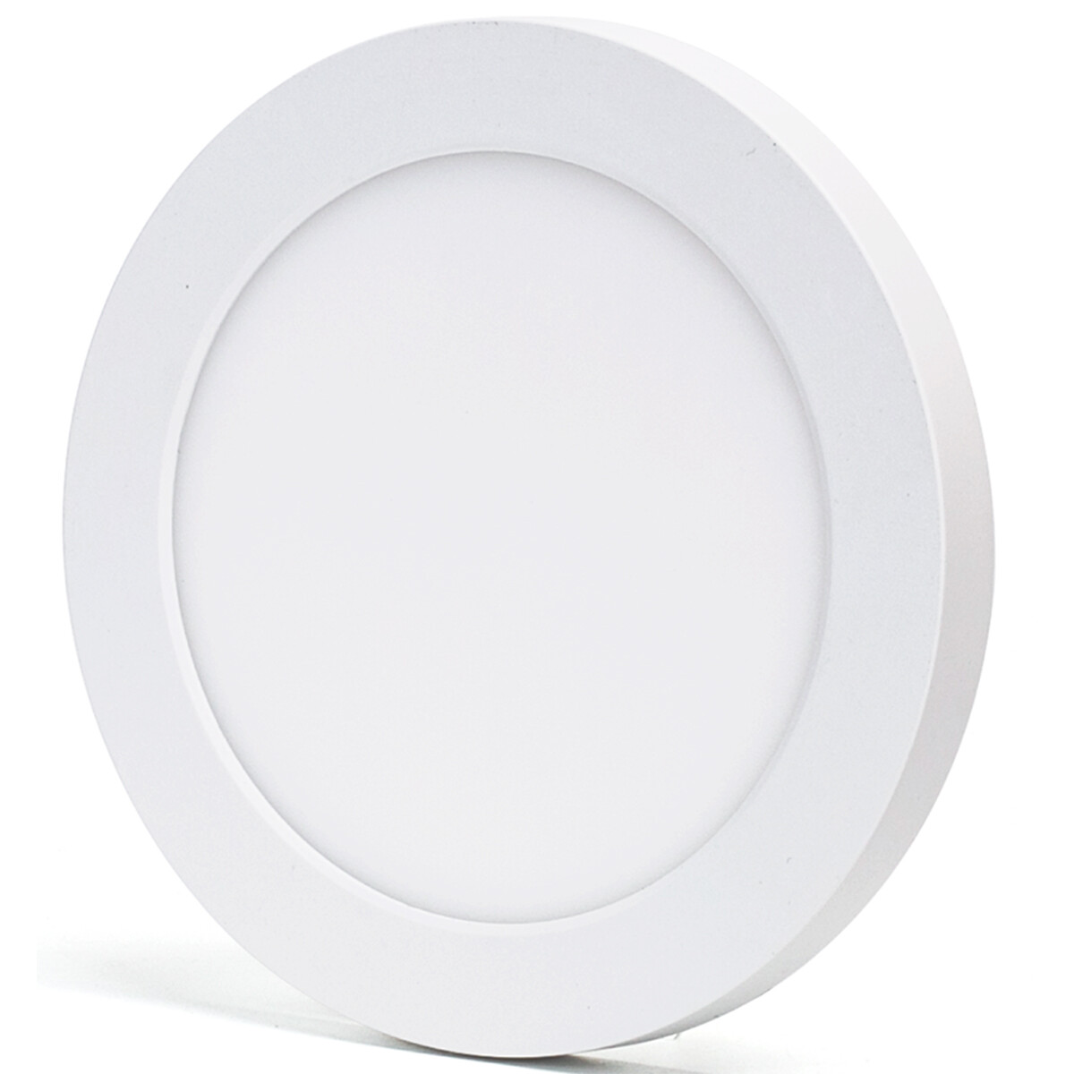 Downlight LED Pro - Aigi Foka - Encastré/Surface - Rond - 12W - Couleur de lumière ajustable CCT - Mat Blanc - Plastique