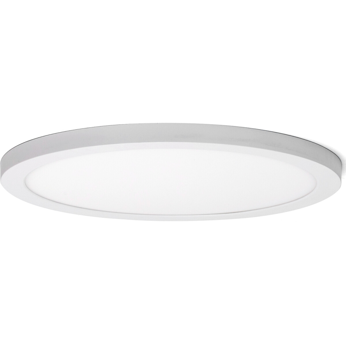 Downlight LED Pro - Aigi Foka - Encastré/Surface - Rond - 24W - Couleur de lumière ajustable CCT - Mat Blanc - Plastique