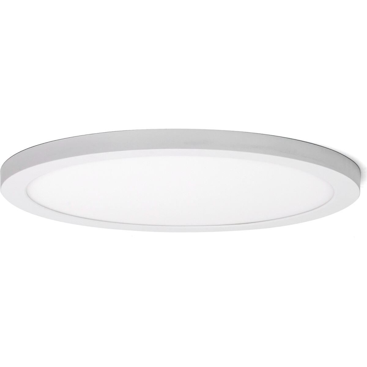 Downlight LED Pro - Aigi Foka - Encastré/Surface - Rond - 30W - Couleur de lumière ajustable CCT - Mat Blanc - Plastique