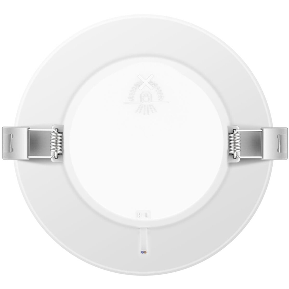 Downlight LED Pro - Aigi Trinko - Rond Encastré 4W - Blanc Neutre 4000K - Mat Blanc - Plastique - Ø98mm